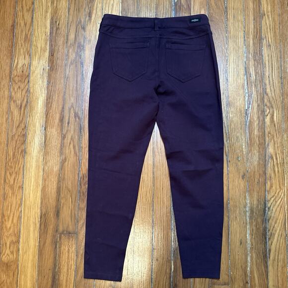 Liverpool Los Angeles Skinny Jeans Maroon 6/28 Petite Butter Soft Stretchy - Picture 2 of 8